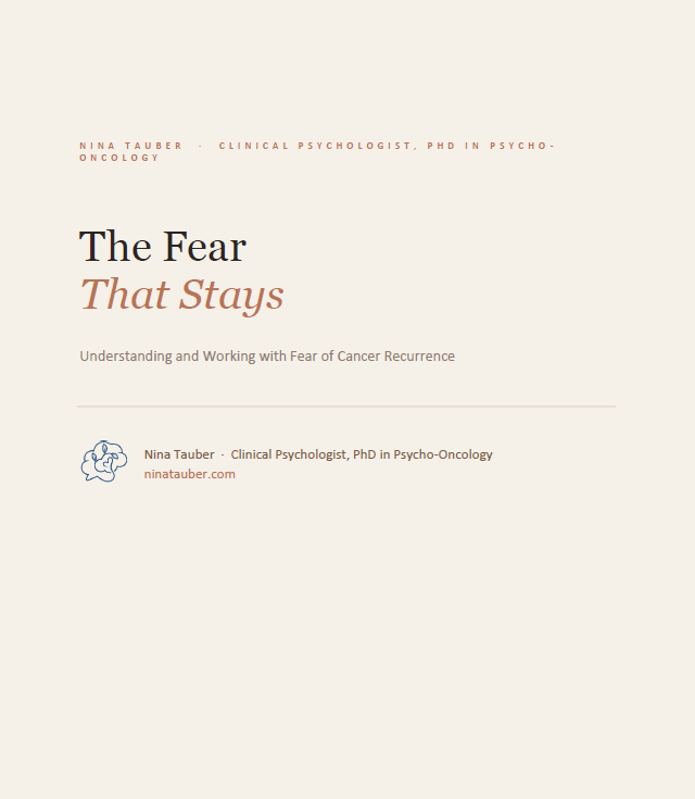 The Fear That Stays Toolkit